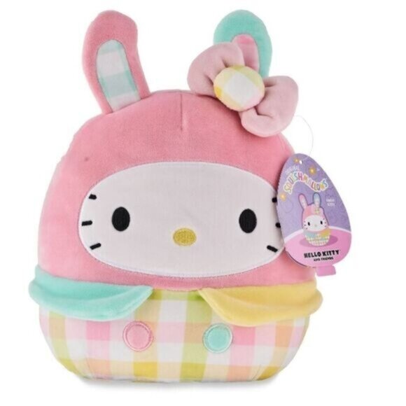 Hello Kitty Squishmallow Easter Sanrio Plush New - Picture 1 of 11